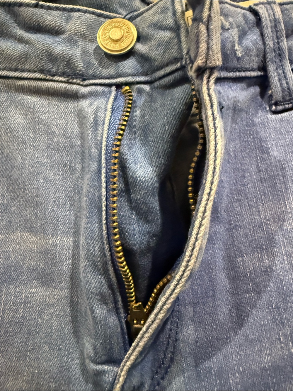 Women’s Distressed Blue Ripped Jeans - Picture 4 of 8